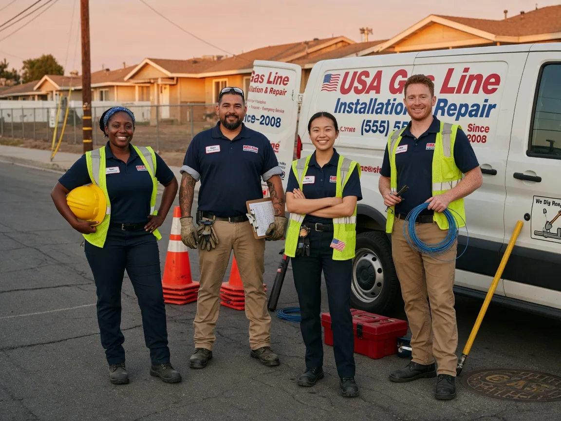Gas Line Installation company in Mona, UT